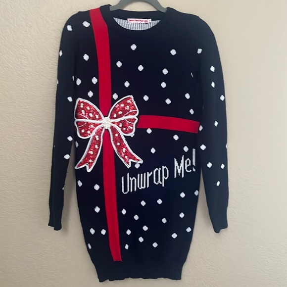 Ugly Christmas Sweater Dress- Small - Picture 1 of 4